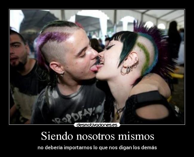 Siendo nosotros mismos -