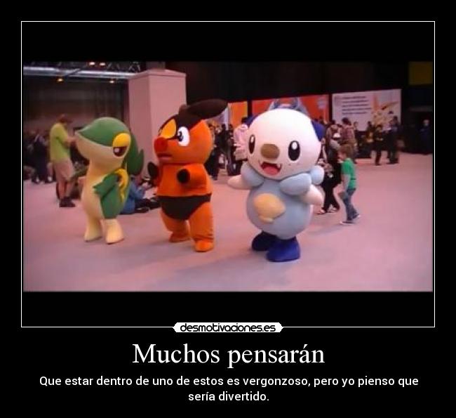 carteles pokemon anime anime otaku tepig oshawott snivy cosplay pokemon divertido pensar vergonzoso estar desmotivaciones