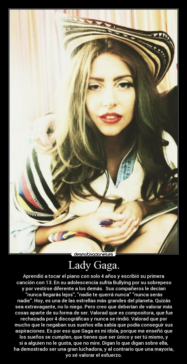 Lady Gaga. - 