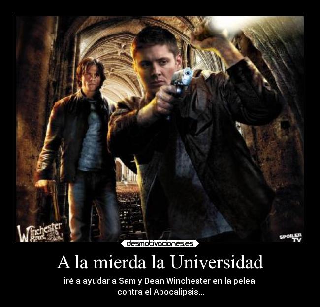 A la mierda la Universidad - 