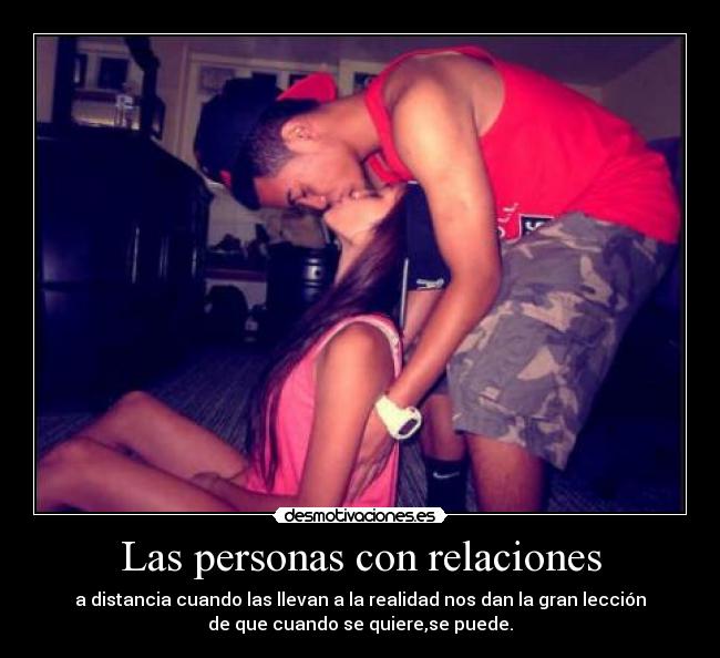 Las personas con relaciones -