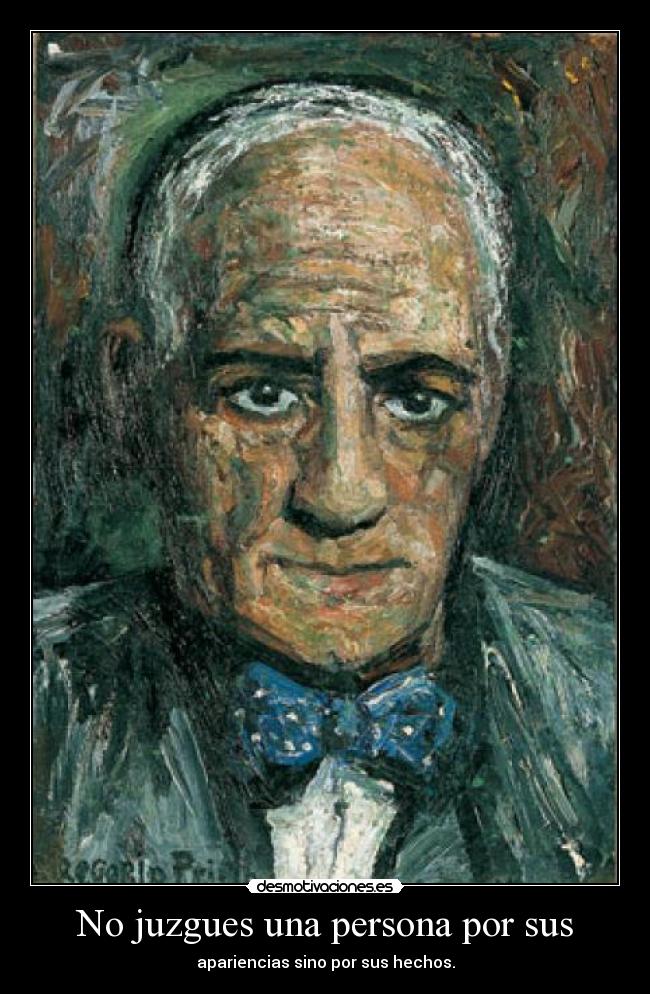 No juzgues una persona por sus -