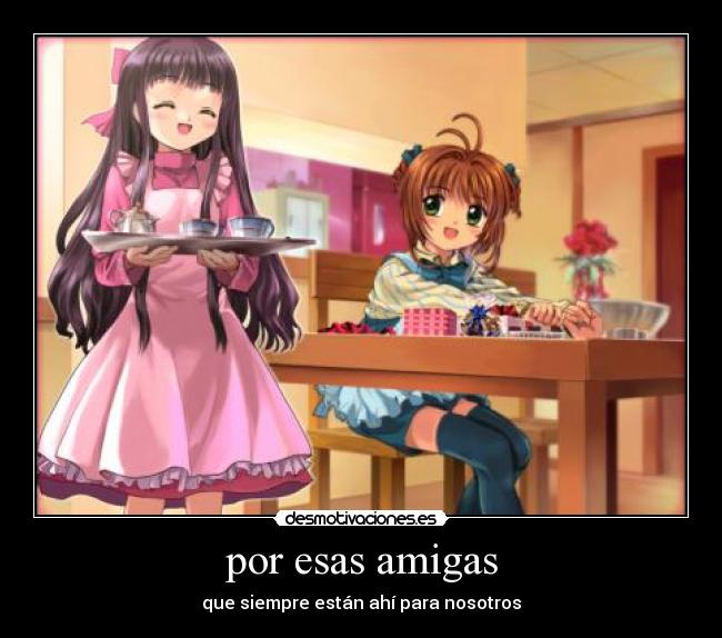 por esas amigas -