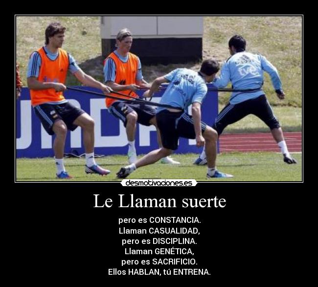 Le Llaman suerte - 