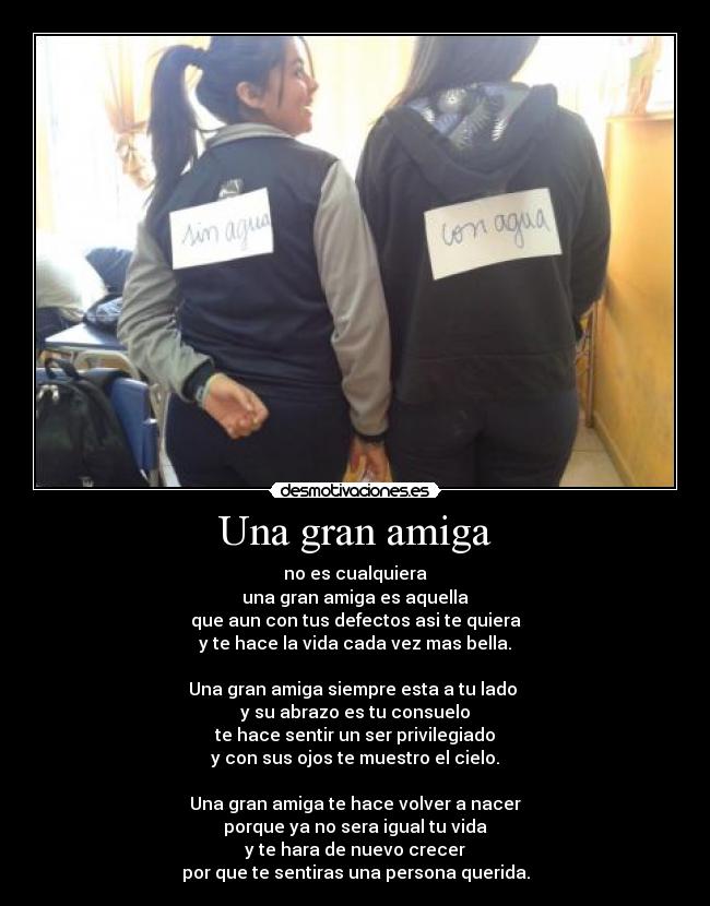 carteles amistad desmotivaciones