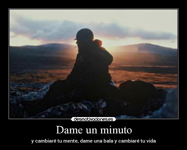Dame un minuto - 