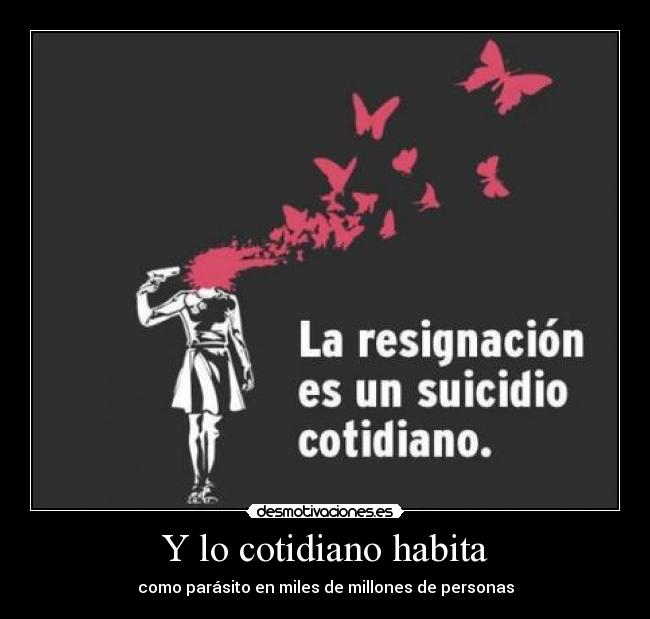 Y lo cotidiano habita -