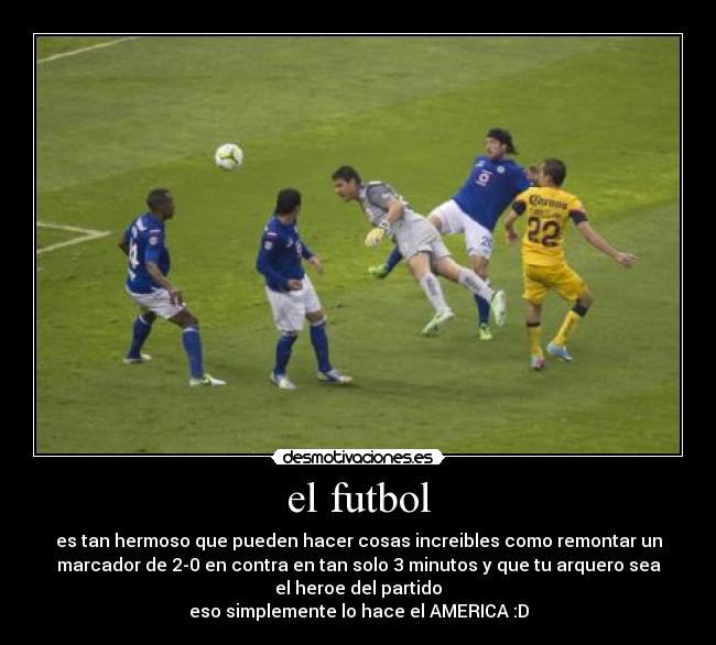el futbol -