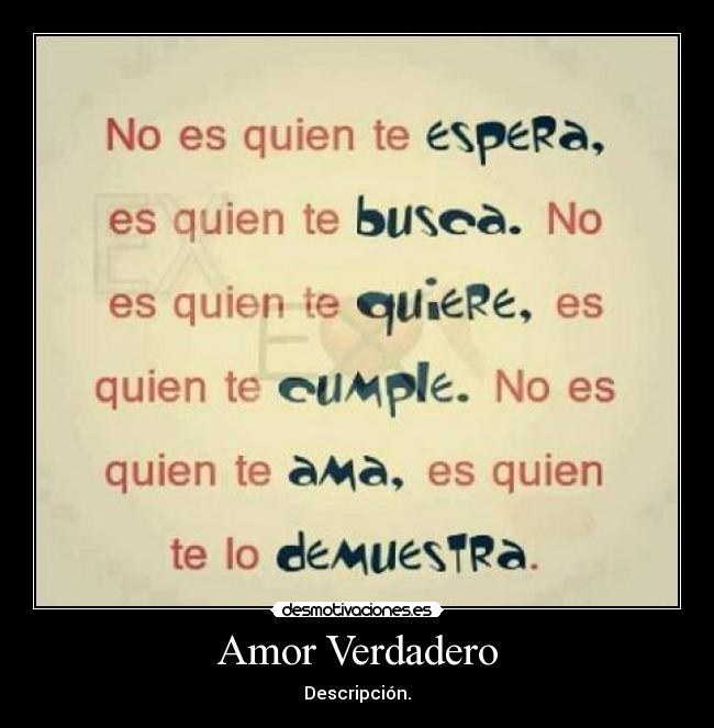 Amor Verdadero -