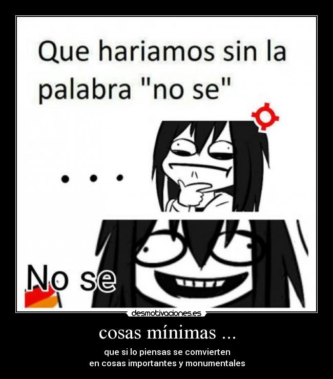 cosas mínimas ... - 