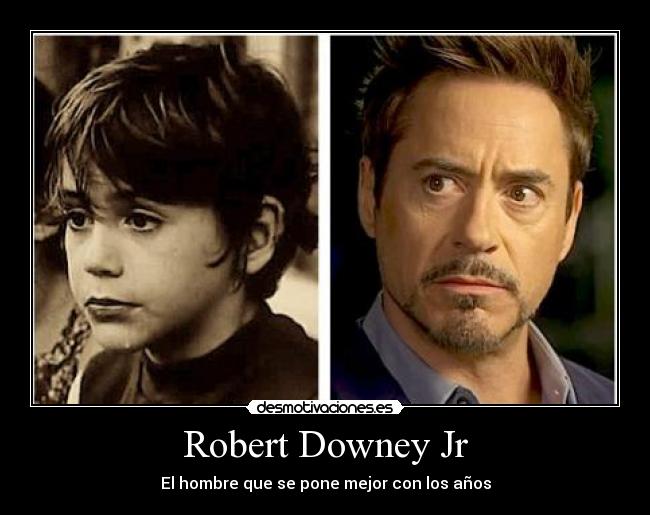 Robert Downey Jr - El hombre que se pone mejor con los años