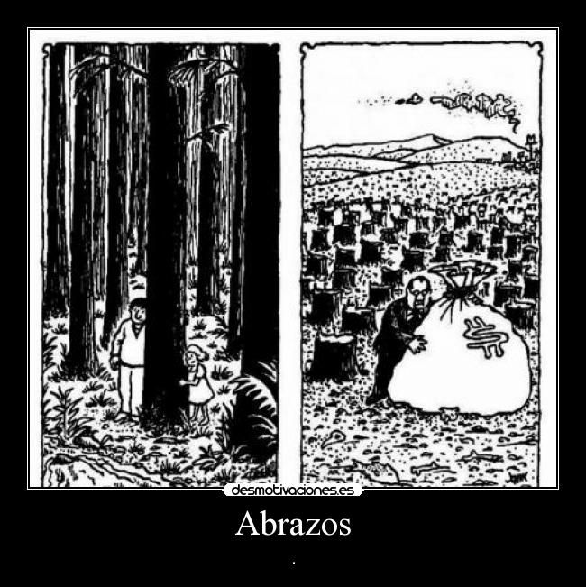 Abrazos -
