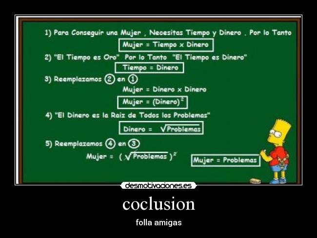 coclusion - folla amigas