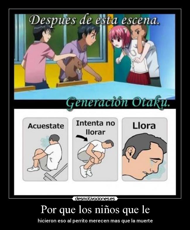 Por que los niños que le -