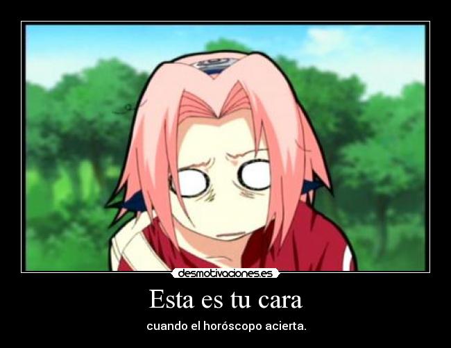 Esta es tu cara - cuando el horóscopo acierta.