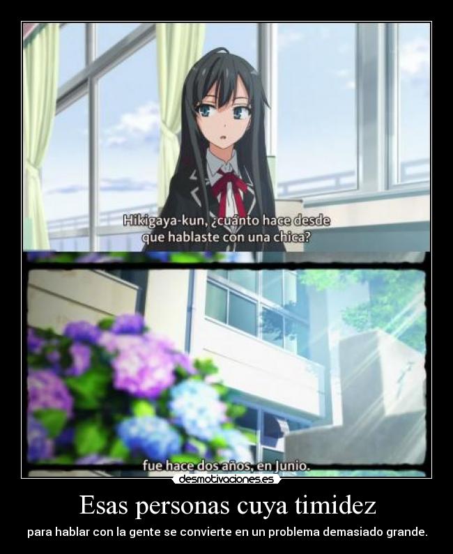 Esas personas cuya timidez -