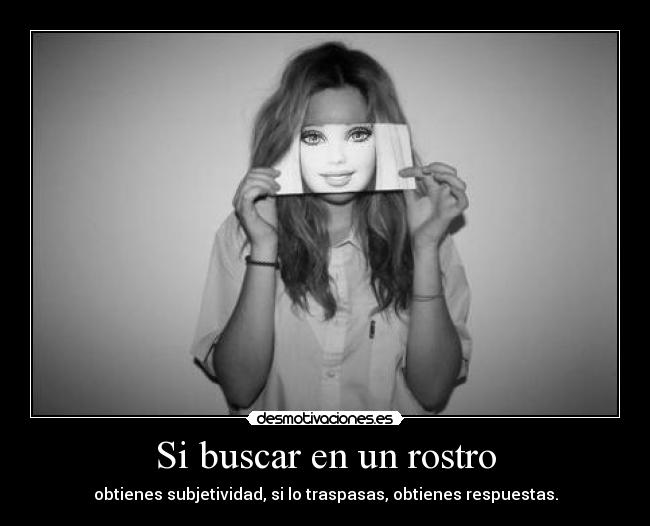 Si buscar en un rostro -