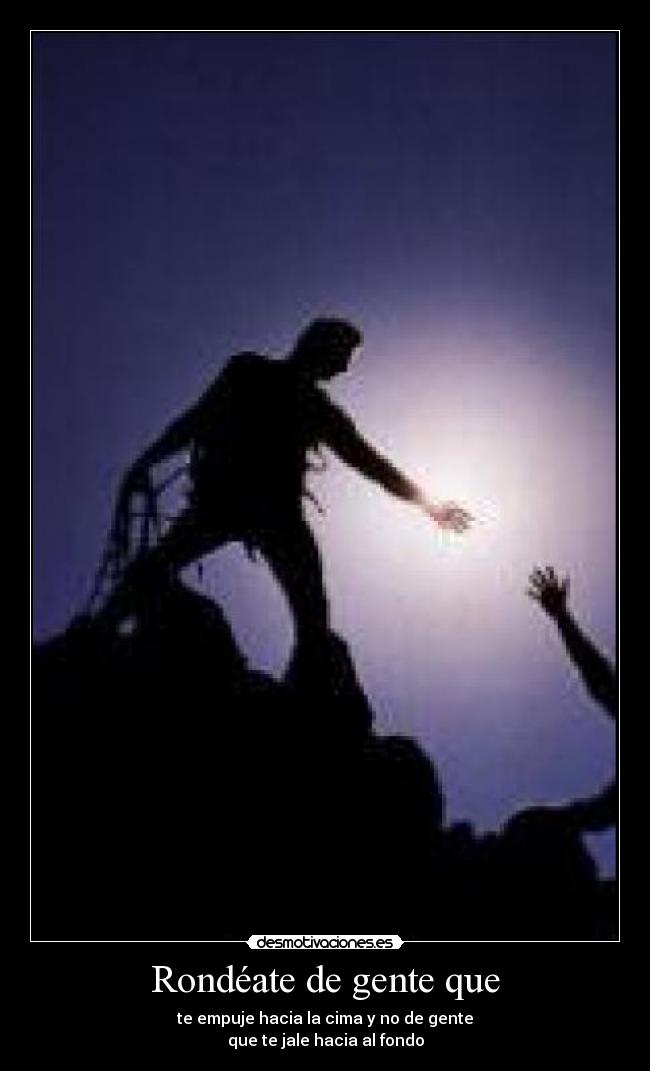 Rondéate de gente que -