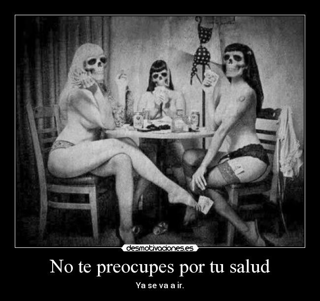 carteles salud desmotivaciones