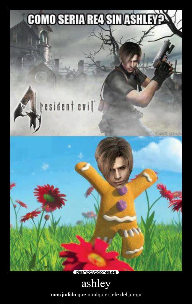 ashley - mas jodida que cualquier jefe del juego