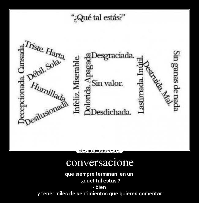 conversacione -