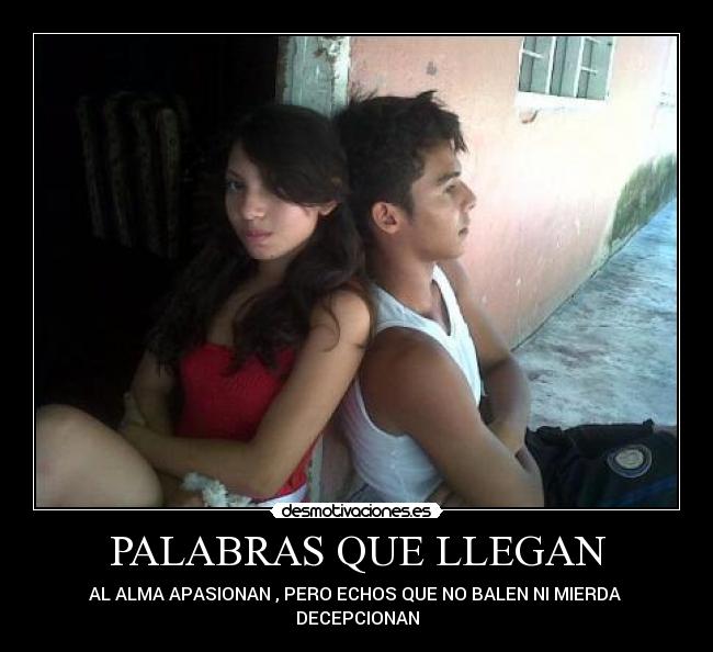 PALABRAS QUE LLEGAN - 