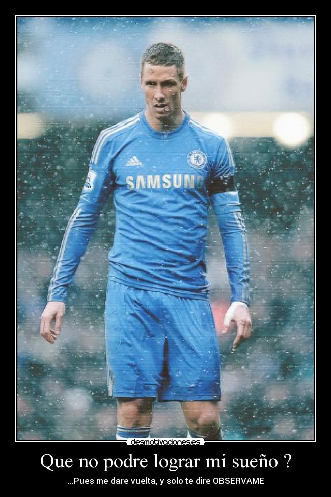 Que no podre lograr mi sueño ? -