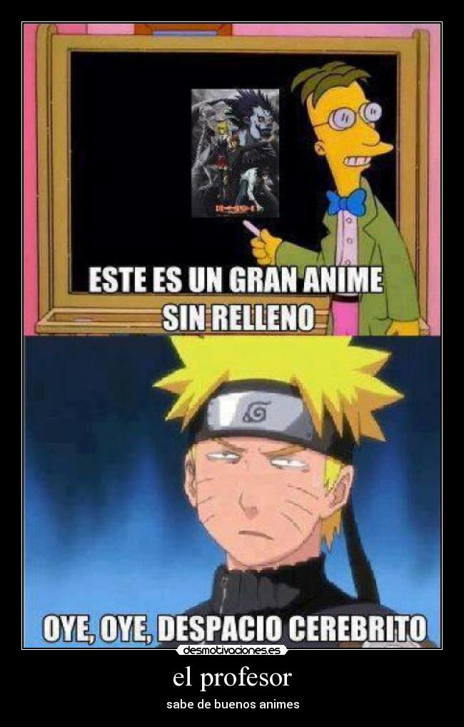 carteles animes rellenos desmotivaciones