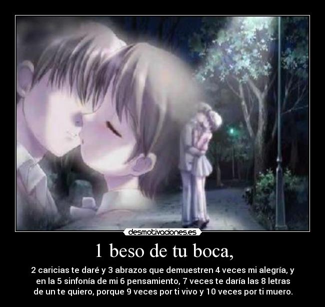 1 beso de tu boca, - 