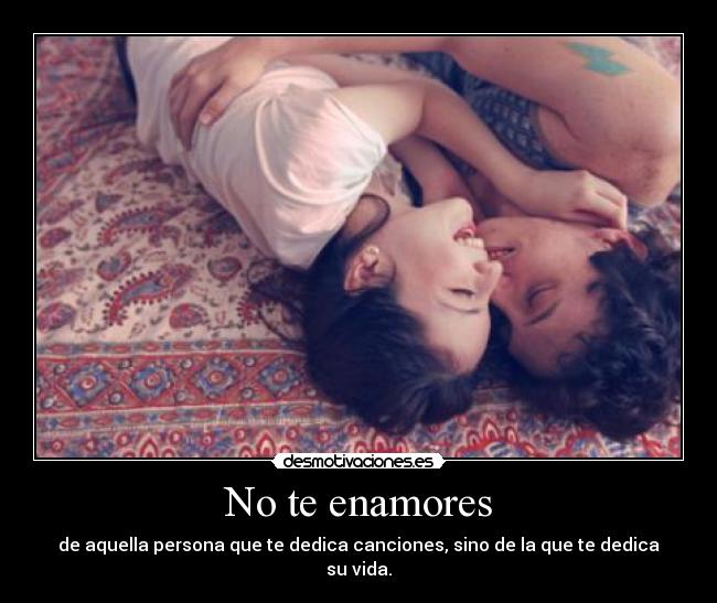 No te enamores - 