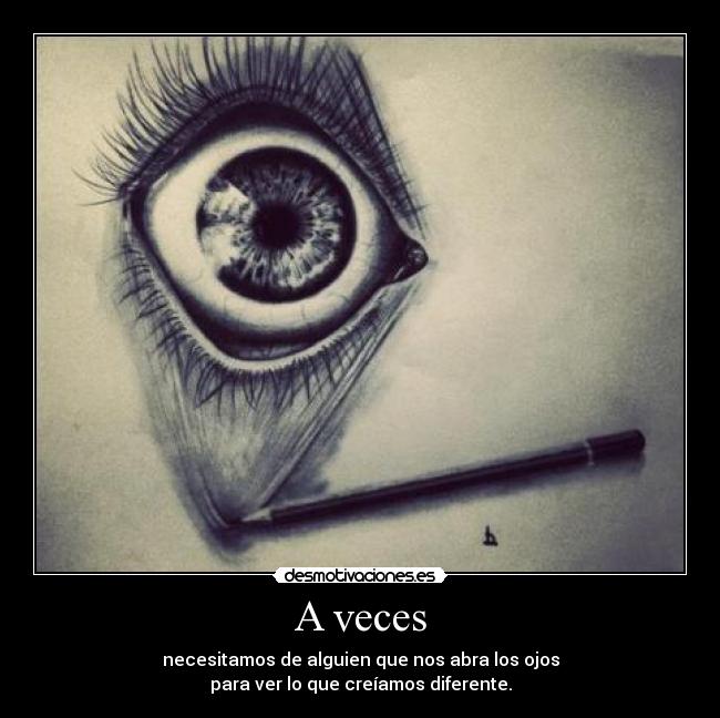 A veces -