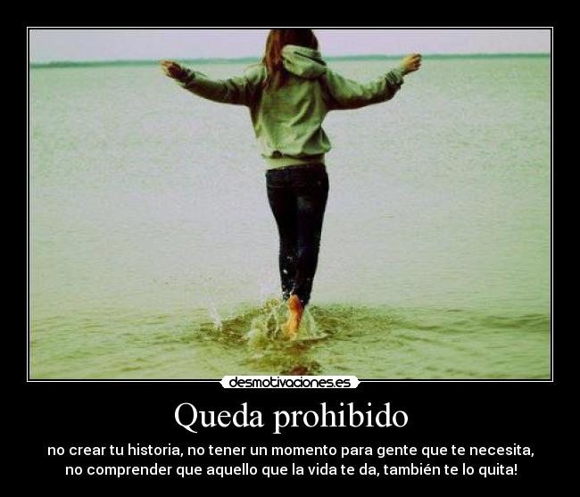 Queda prohibido - 