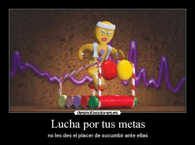 Lucha por tus metas - 