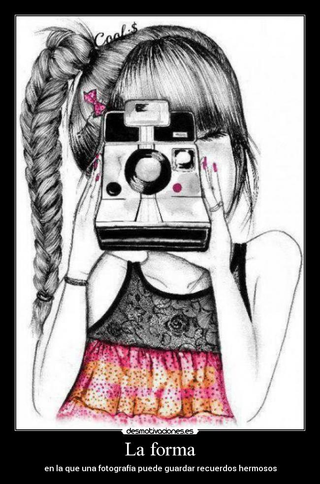 La forma - en la que una fotografía puede guardar recuerdos hermosos