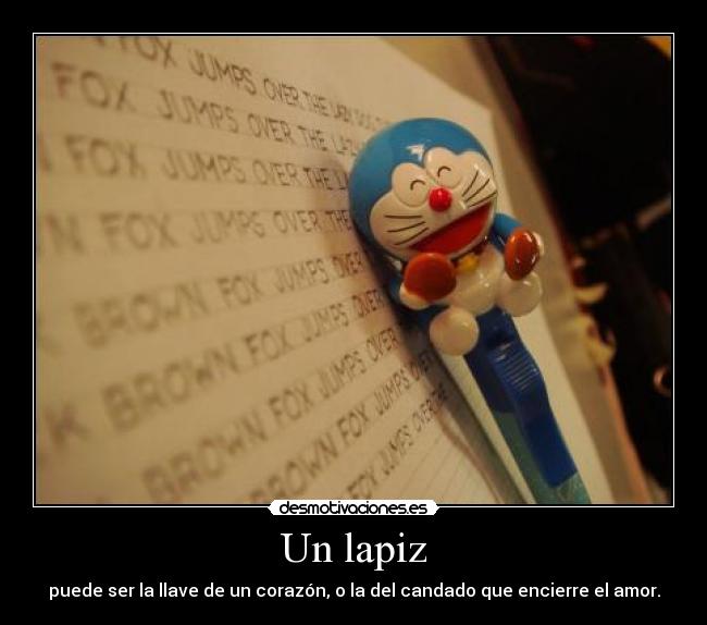 Un lapiz - 