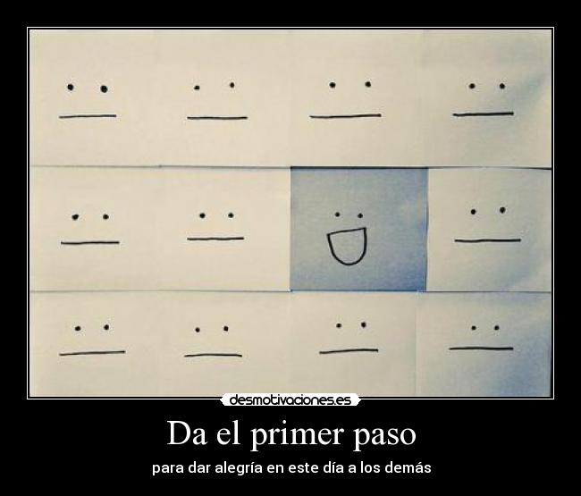 Da el primer paso - 
