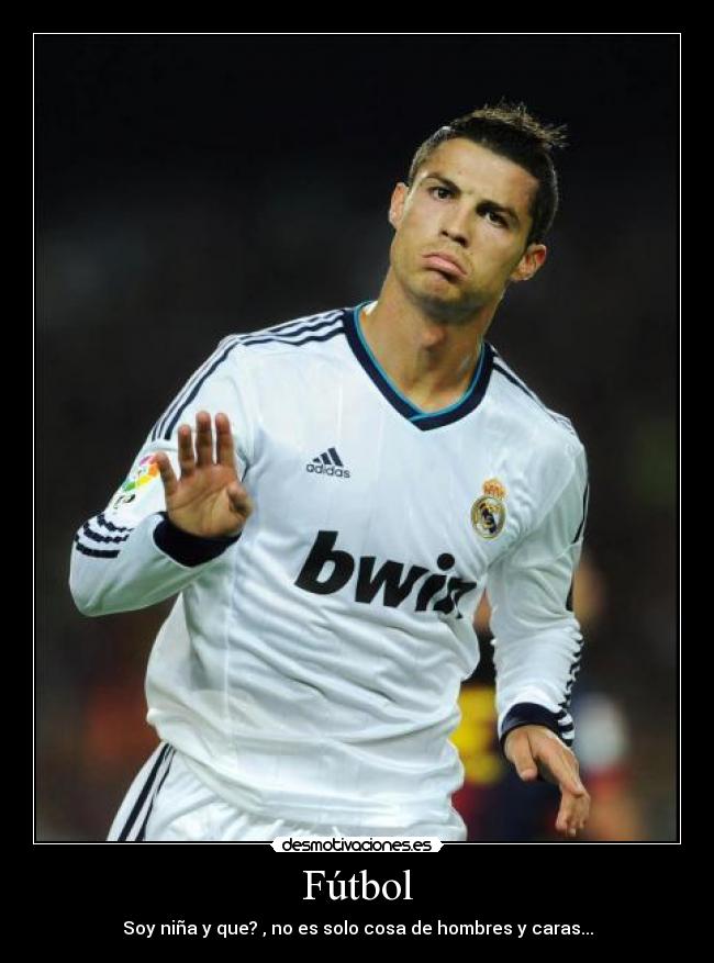 carteles futbol cr7 desmotivaciones