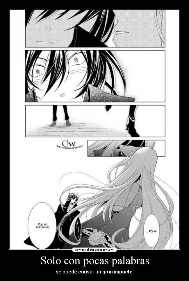 Solo con pocas palabras -