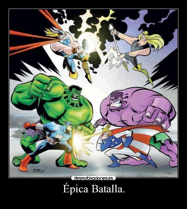 carteles epica batalla desmotivaciones