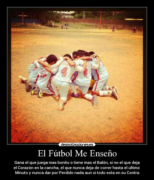 El Fútbol Me Enseño -