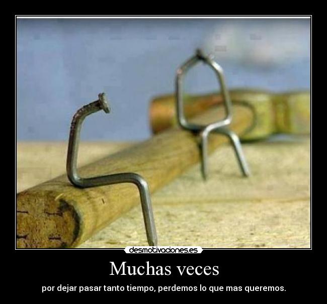 Muchas veces -