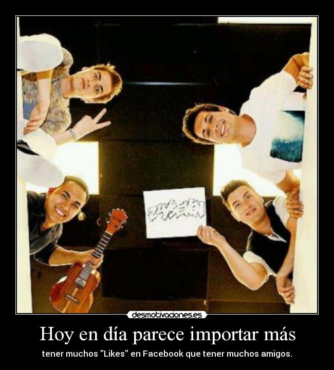 Hoy en día parece importar más -