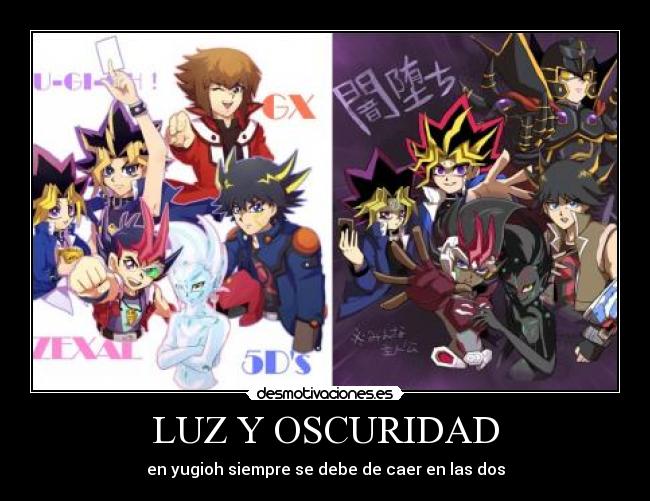 LUZ Y OSCURIDAD - 