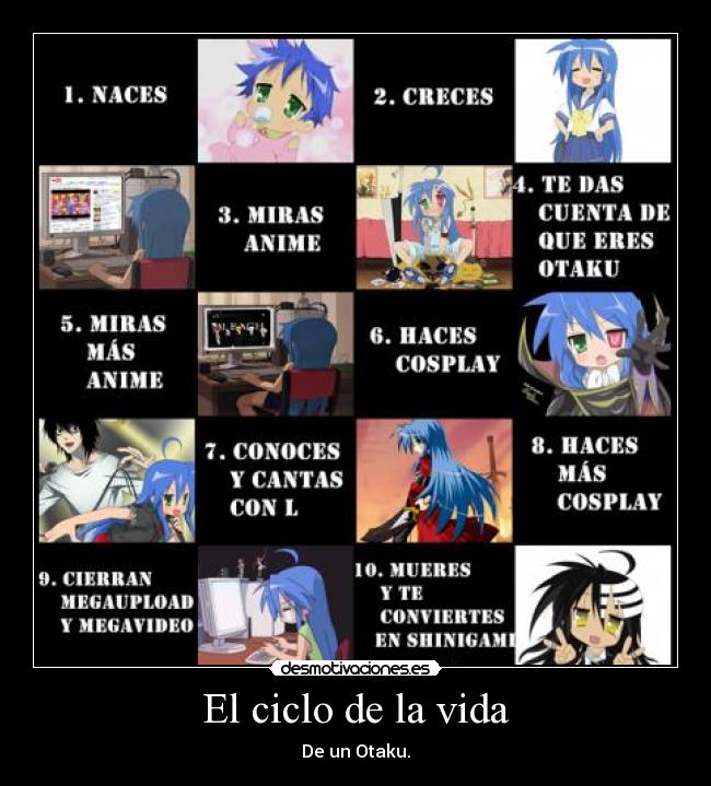 carteles vida anime manga death note soul eater code geass lawliet lelouch death the kid shinigami cosplay otaku desmotivaciones