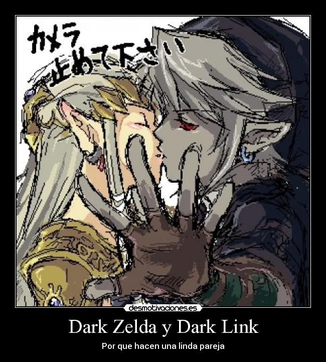 Dark Zelda y Dark Link - 