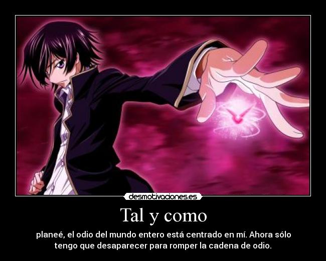 carteles lelouch britannia code geass muwigaraklan desmotivaciones