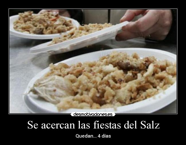 Se acercan las fiestas del Salz - Quedan... 4 días