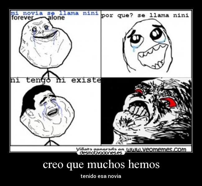 creo que muchos hemos -