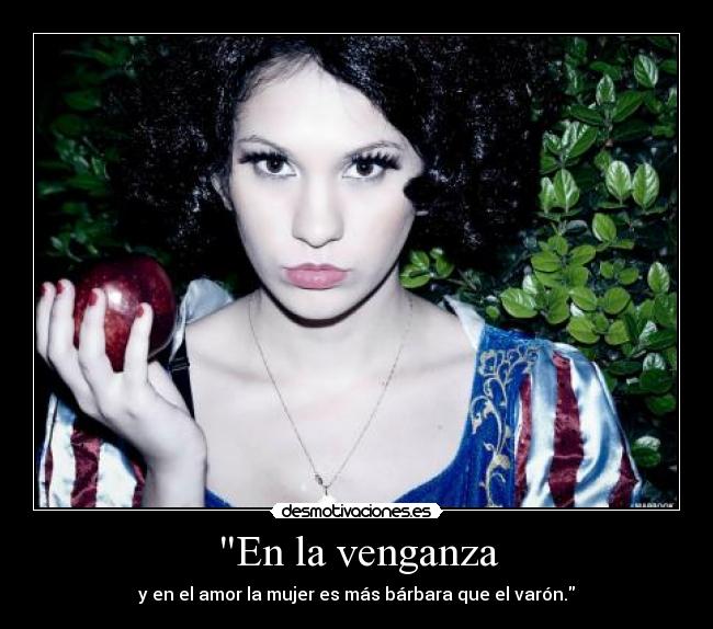 En la venganza -