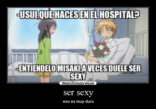 ser sexy -